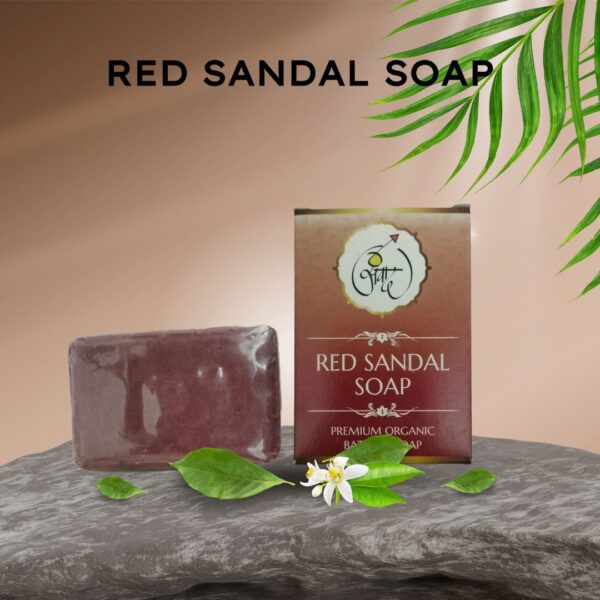 Red sandal soap