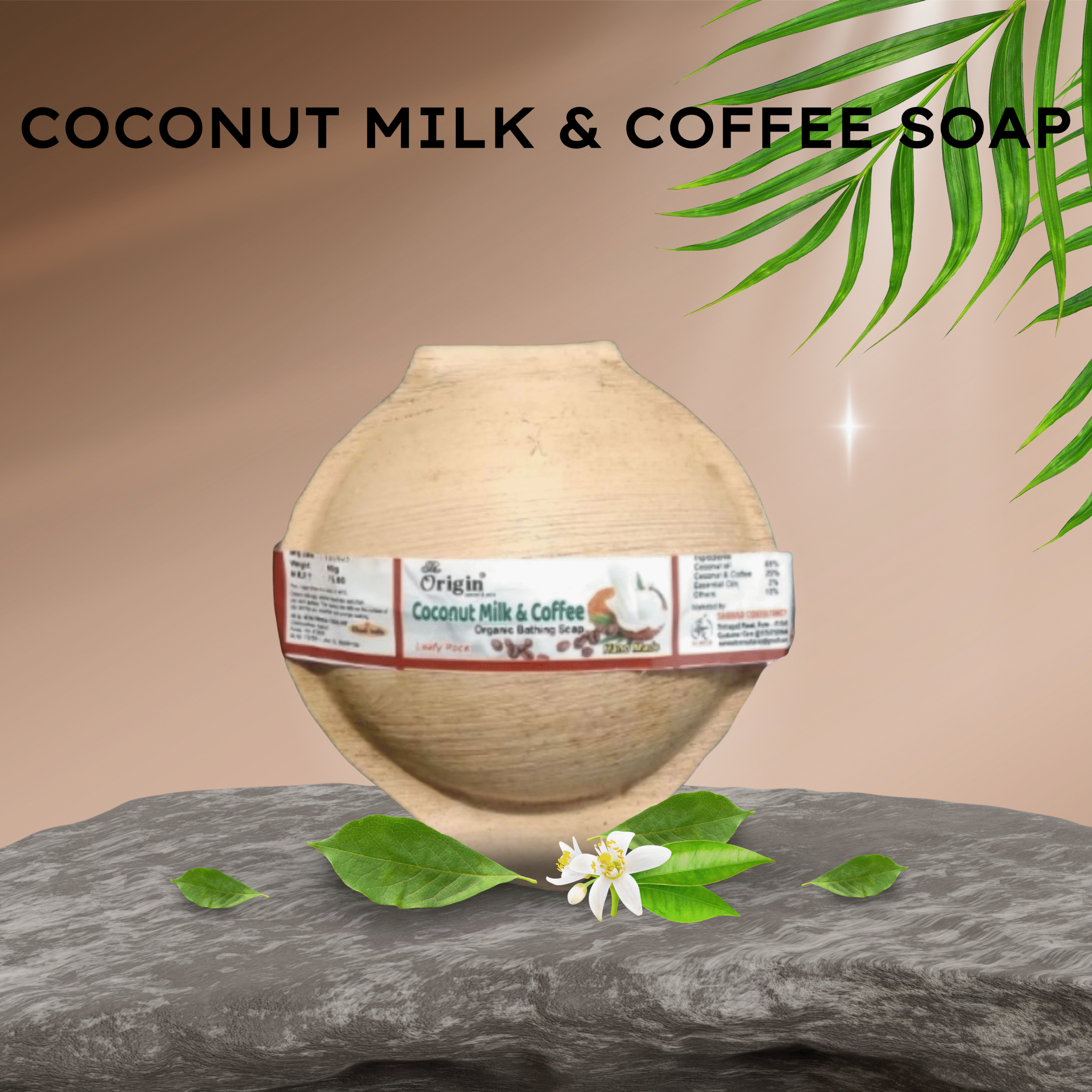 COCONUT MILK & COFFEE SOAP